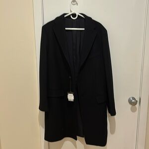 Peserico Uomo men’s wool peacoat size 52 fits all brand new made in Italy